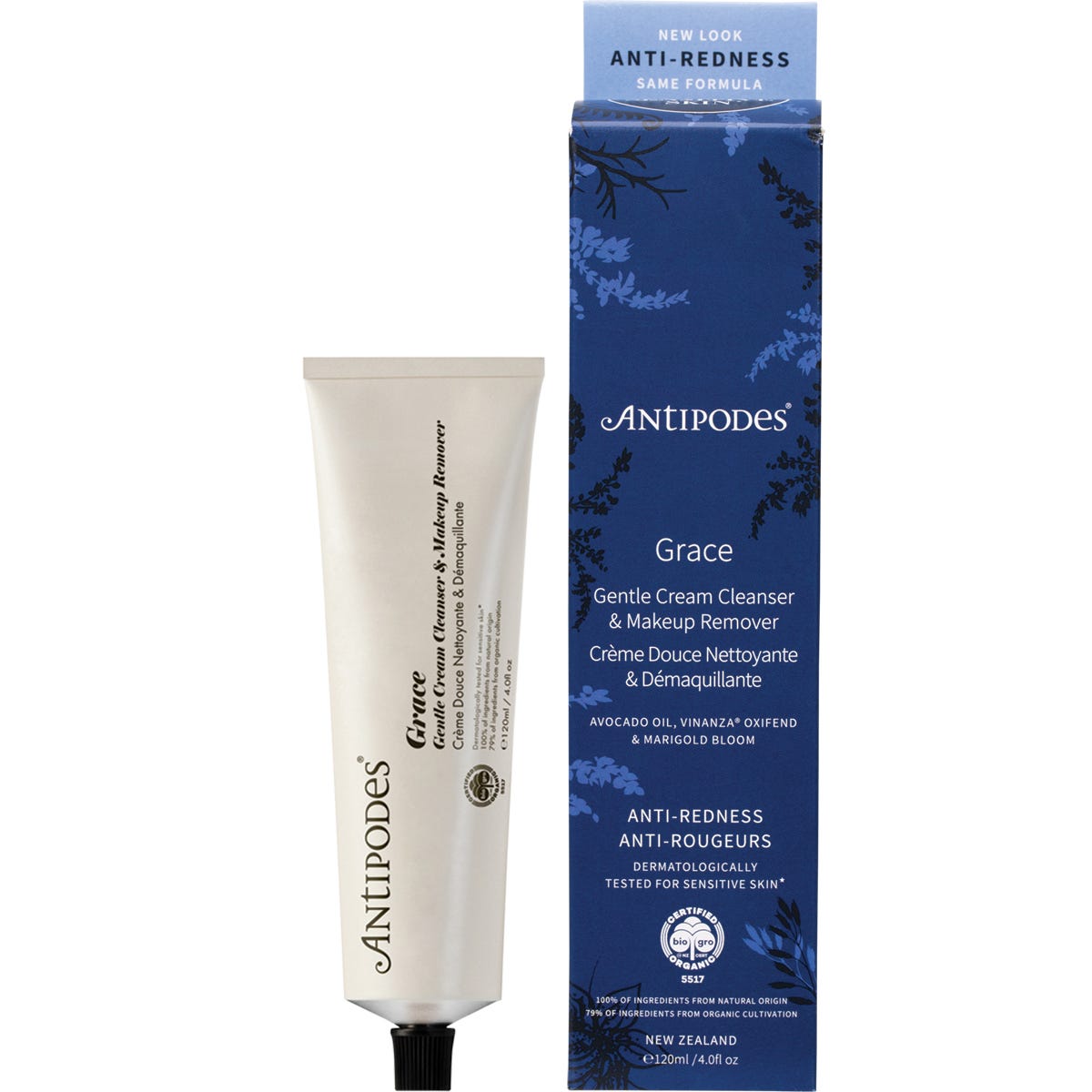 Antipodes Grace Gentle Cream Cleanser & Makeup Remover 120ml - Antipodes