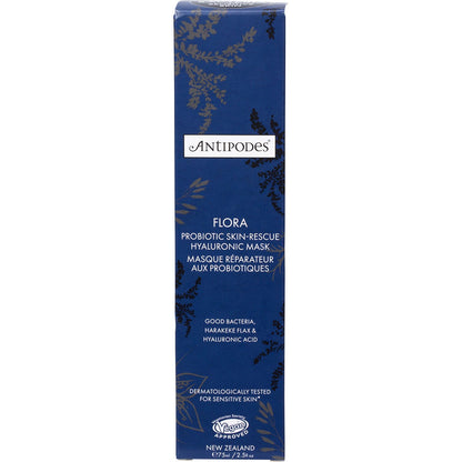 Antipodes Flora Probiotic Skin-Rescue Hyaluronic Mask 75ml - Antipodes