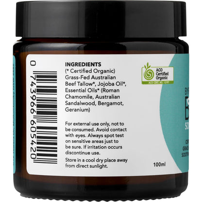 BYRON BAY TALLOW Body Soothing Balm 100ml - BYRON BAY TALLOW