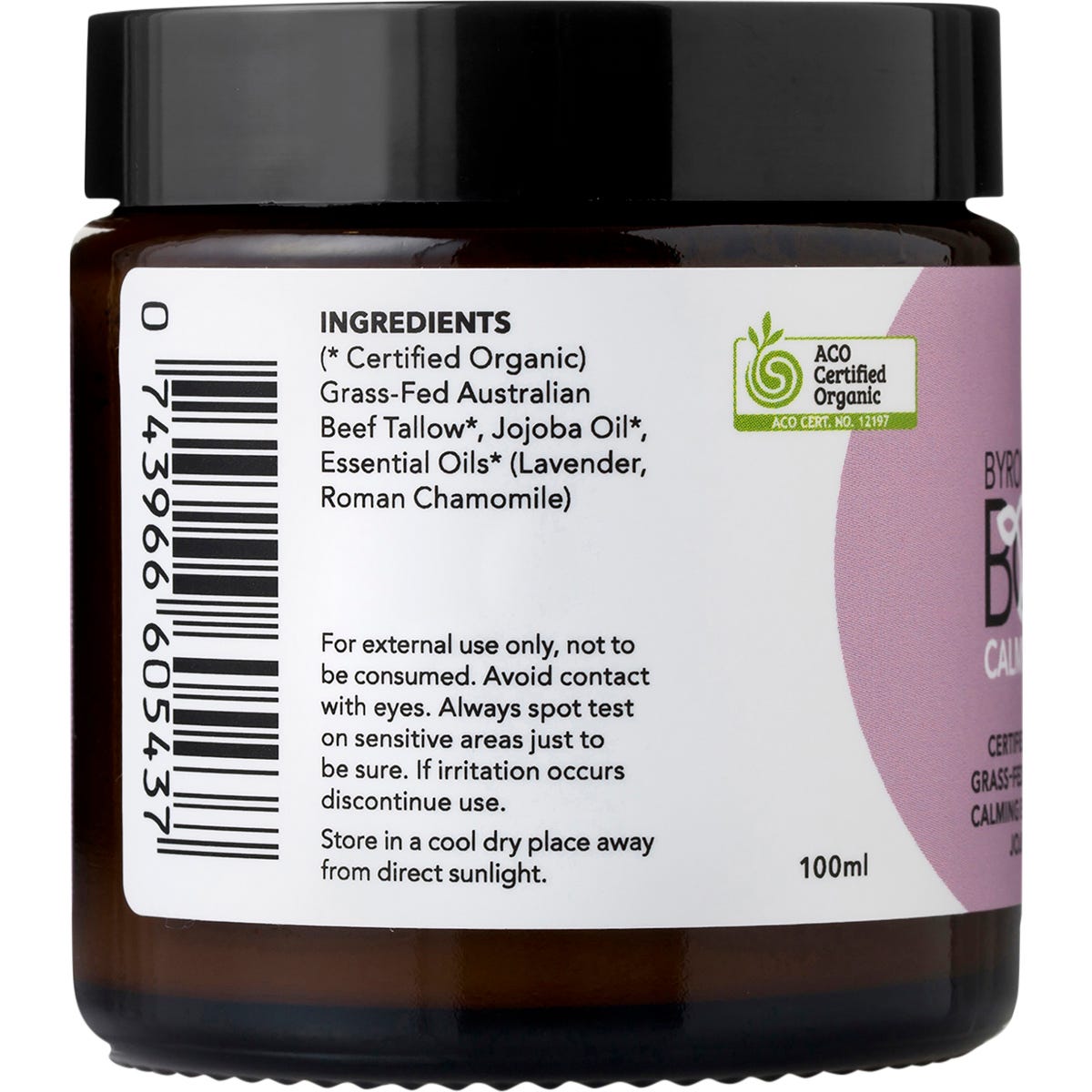 BYRON BAY TALLOW Body Calming Balm 100ml - BYRON BAY TALLOW