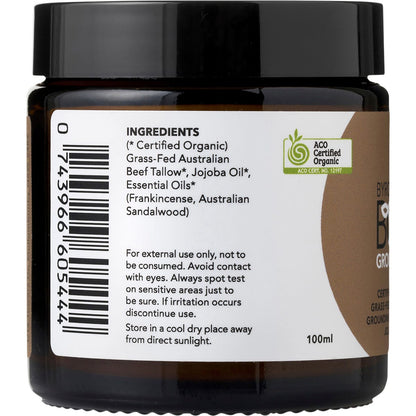BYRON BAY TALLOW Body Grounding Balm 100ml - BYRON BAY TALLOW