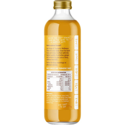 Buderim Ginger Ginger & Turmeric Wellness Shots 350ml - Buderim Ginger