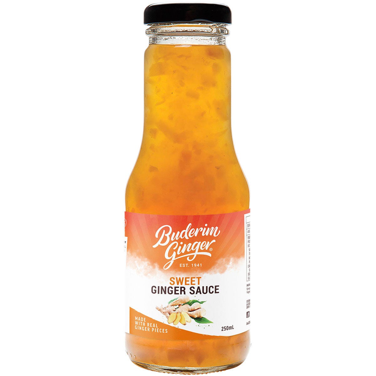 Buderim Ginger Sweet Ginger Sauce 250ml - Buderim Ginger
