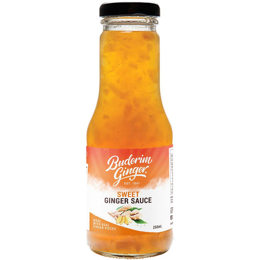 Buderim Ginger Sweet Ginger Sauce 250ml - Buderim Ginger