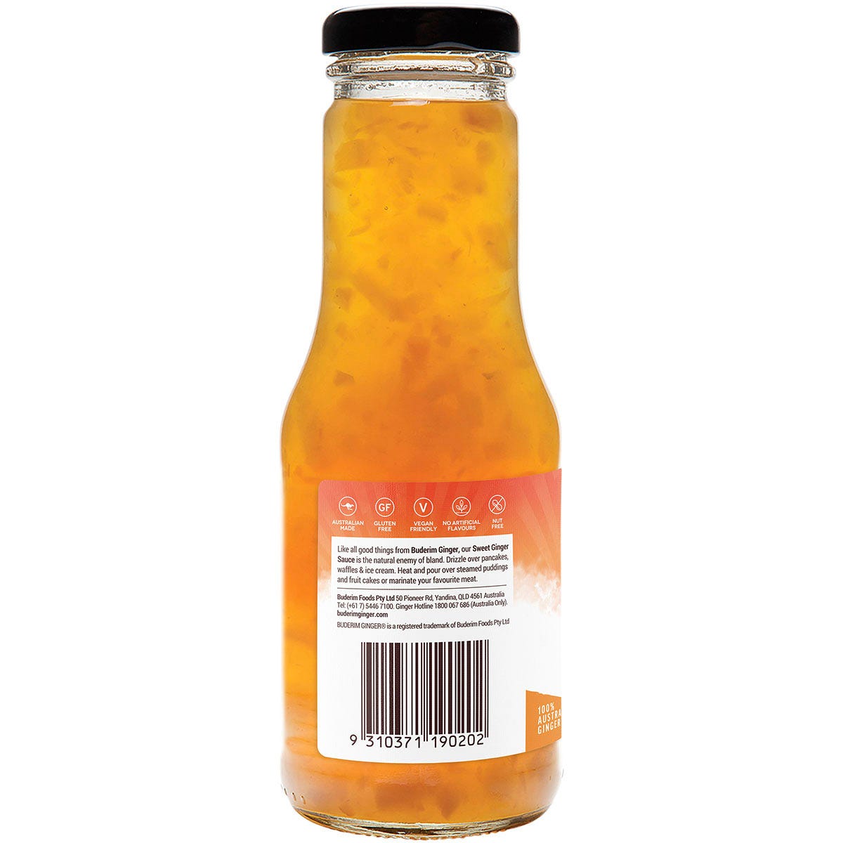 Buderim Ginger Sweet Ginger Sauce 250ml - Buderim Ginger