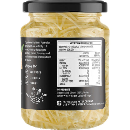Buderim Ginger Australian Ready Cut Ginger 200g - Buderim Ginger