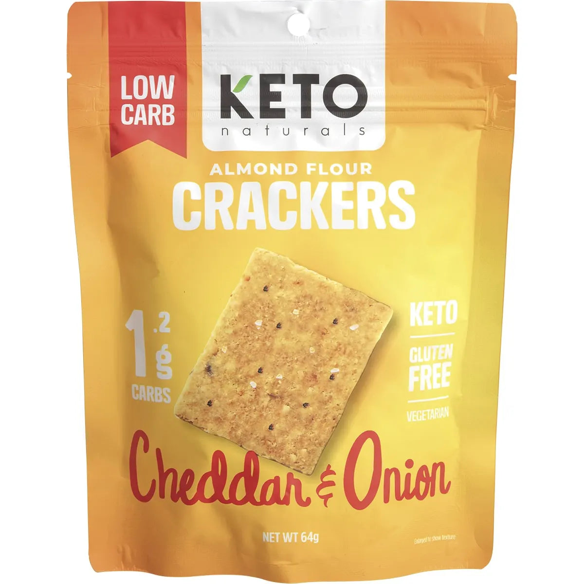 Keto Naturals Almond Flour Crackers