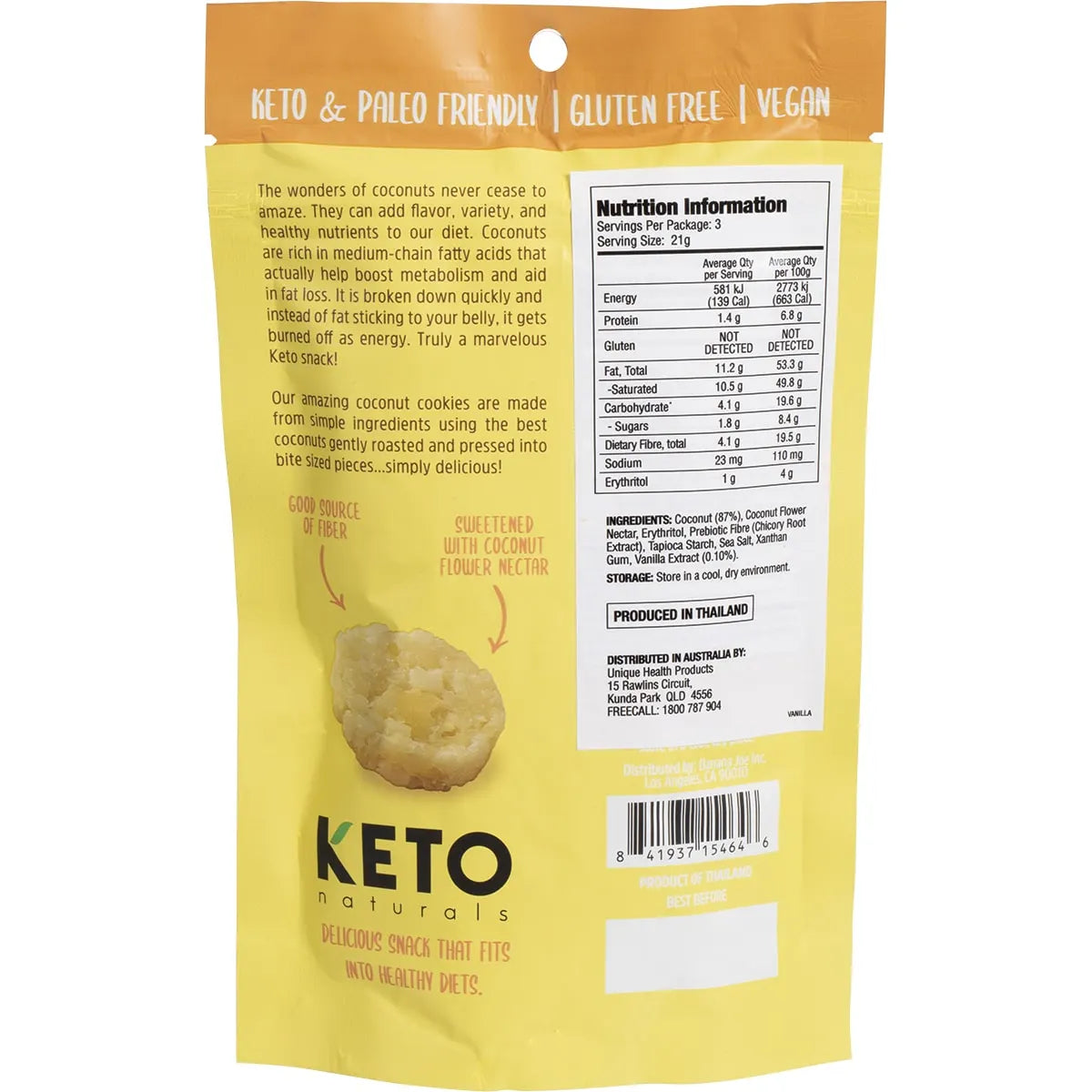 Keto Naturals Cookies