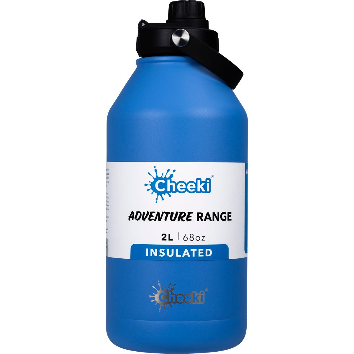 Cheeki Stainless Steel Bottle Adventure Insulated Azure 2L - Cheeki