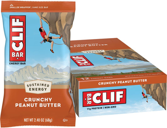 CLIF Energy Bar Crunchy Peanut Butter 12x68g - CLIF