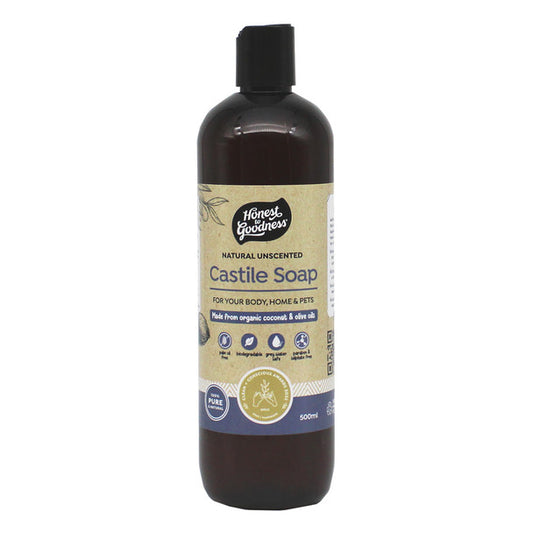 Honest to Goodness Natural Unscented Castile Soap