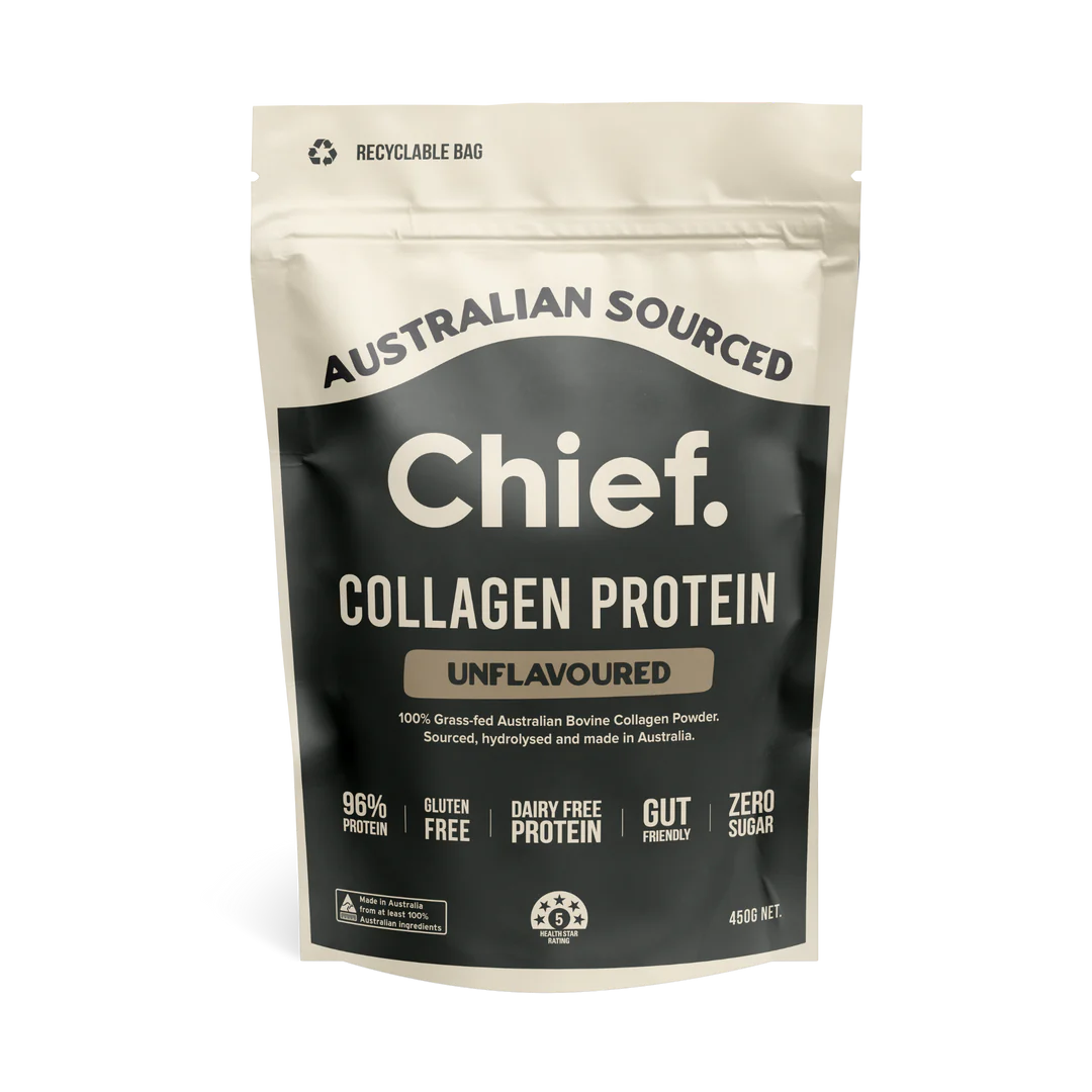 Chief Grass-fed Collagen Protein Powder (30 serves)