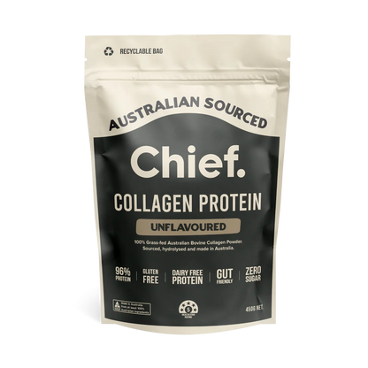 Chief Grass-fed Collagen Protein Powder (30 serves)