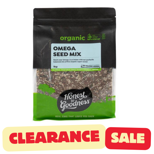 Honest to Goodness Organic Omega Seed Mix 1KG