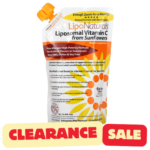 Lipo Naturals Liposomal Vitamin C from Sunflowers 443ml