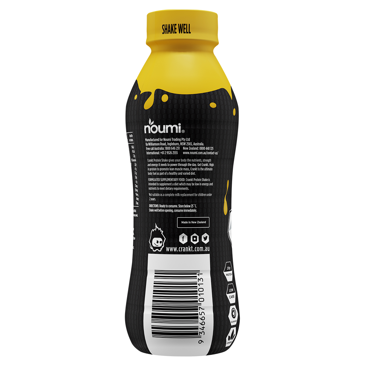 CRANKT Protein Shake 400ml