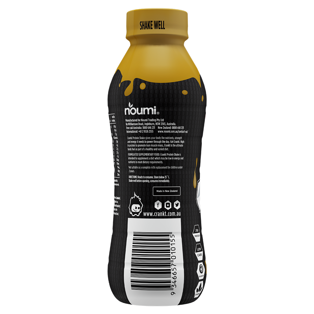 CRANKT Protein Shake 400ml