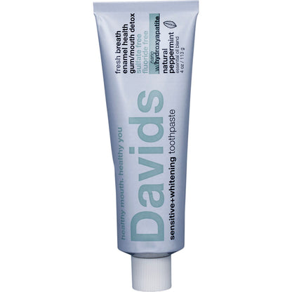 Davids Hydroxi Toothpaste  Sensitive + Whitening Peppermint 113g - Davids Hydroxi Toothpaste