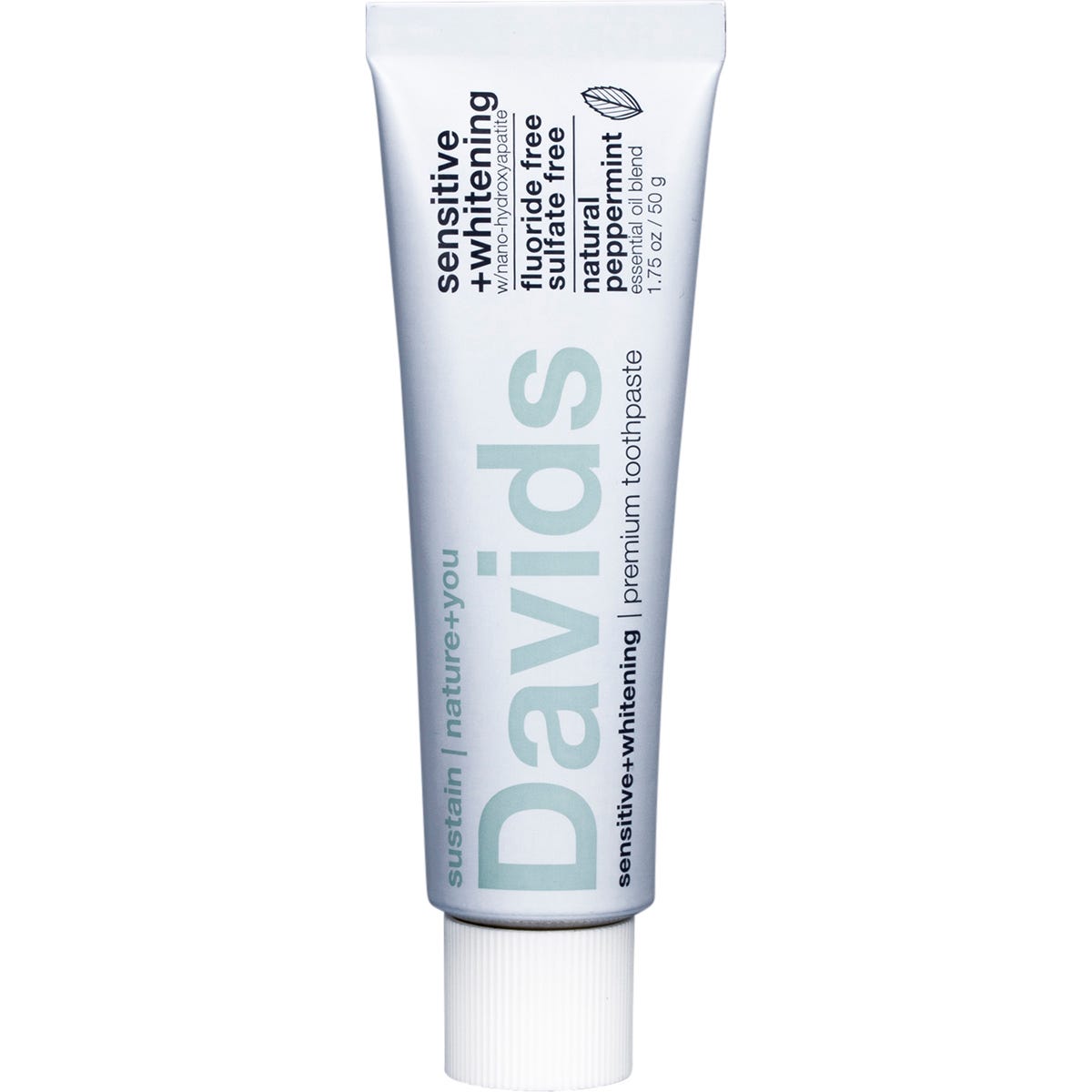 Davids Hydroxi Toothpaste  Sensitive + Whitening Peppermint 50g - Davids Hydroxi Toothpaste