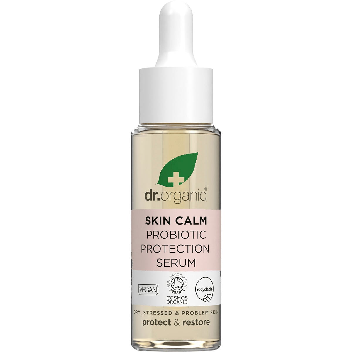 Dr. Organic Skin Calm Probiotic Protection Serum 30ml - Dr. Organic