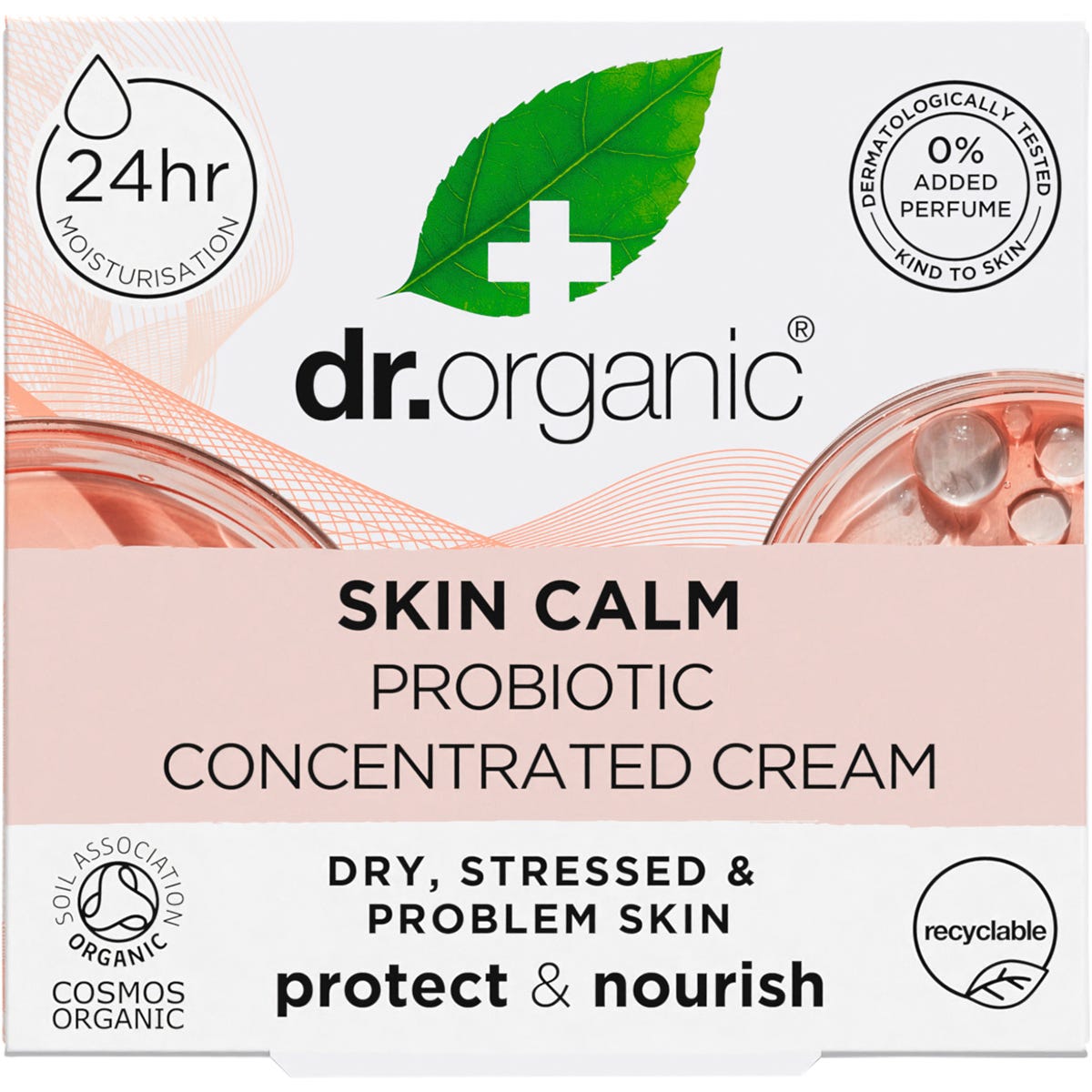 Dr. Organic Skin Calm Probiotic Concentrated Cream 50ml - Dr. Organic
