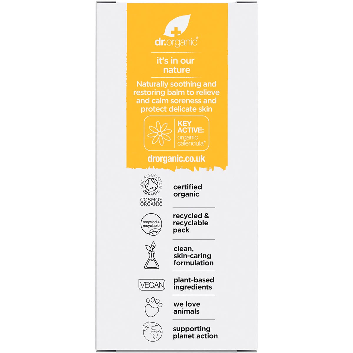 Dr. Organic Mum Nipple Balm with Calendula 30ml - Dr. Organic