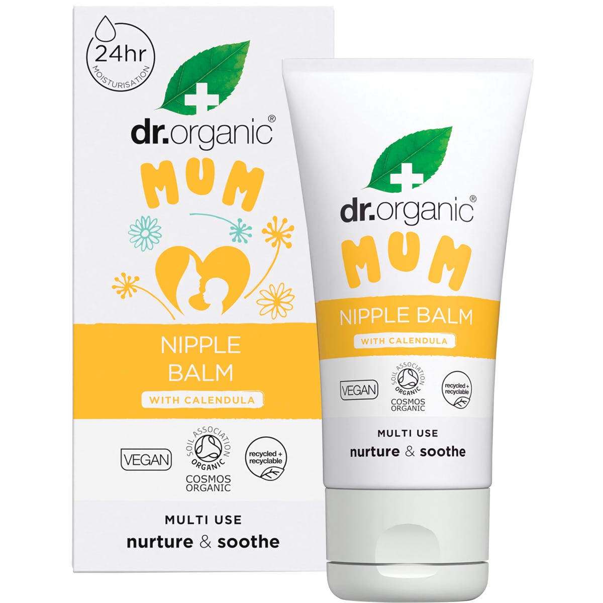 Dr. Organic Mum Nipple Balm with Calendula 30ml - Dr. Organic