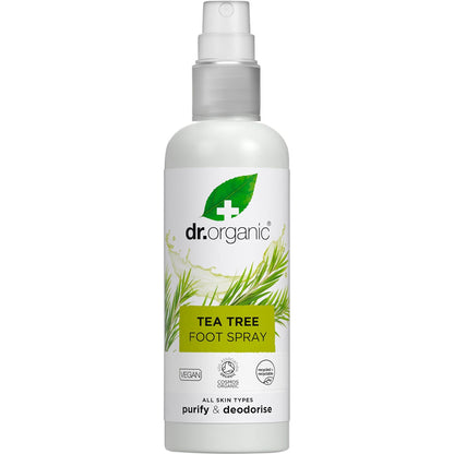 Dr. Organic Tea Tree Foot Spray 100ml - Dr. Organic