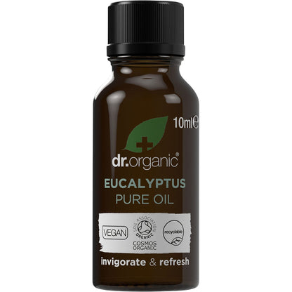 Dr. Organic Eucalyptus Oil 100% Pure 10ml - Dr. Organic