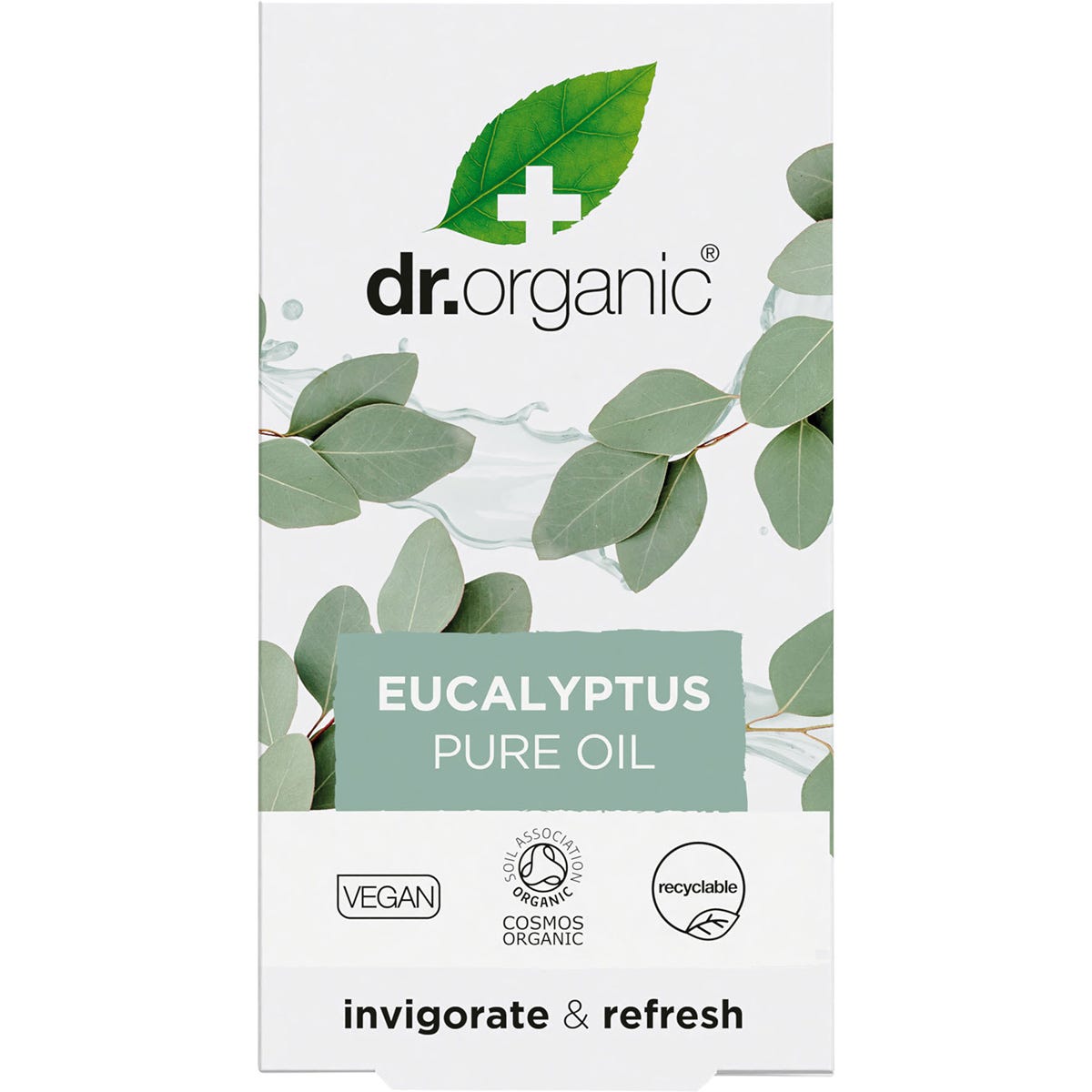 Dr. Organic Eucalyptus Oil 100% Pure 10ml - Dr. Organic