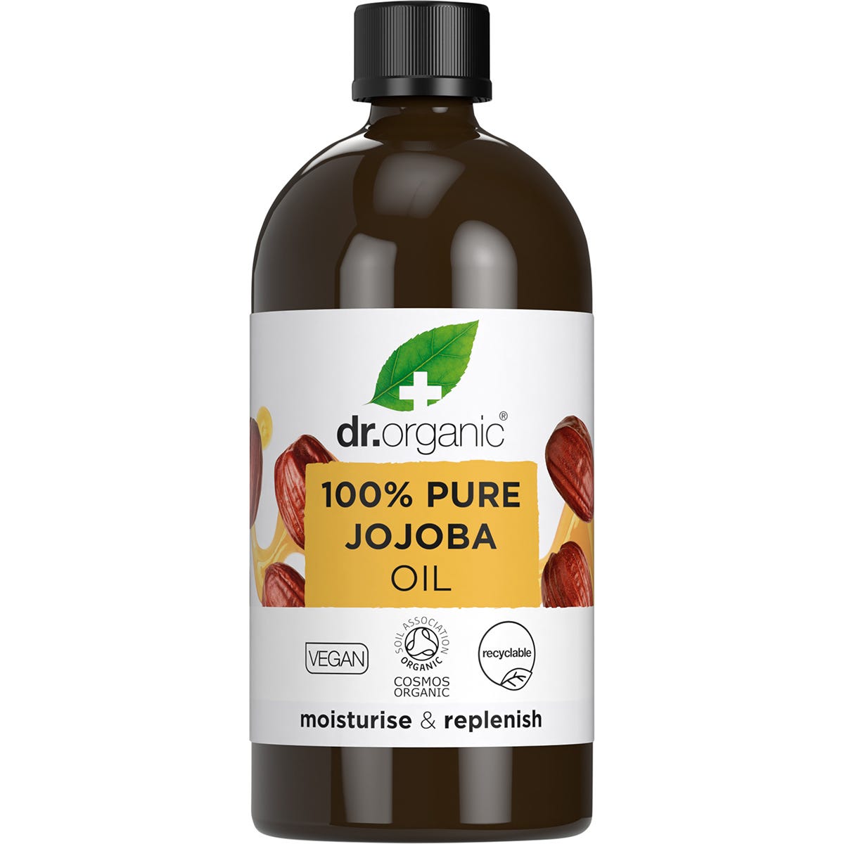 Dr. Organic Jojoba Oil 100% Pure 100ml - Dr. Organic