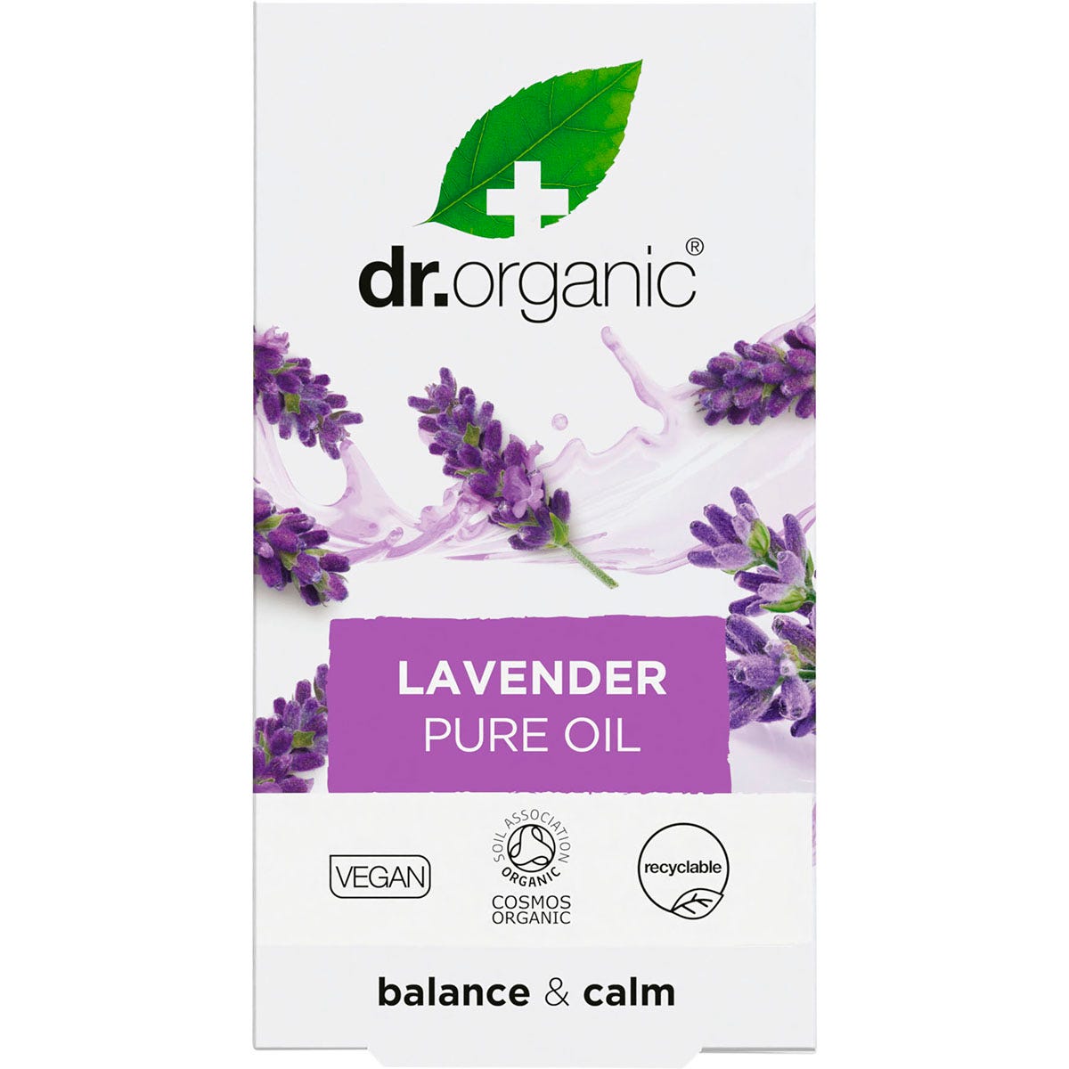 Dr. Organic Lavender Oil 100% Pure 10ml - Dr. Organic