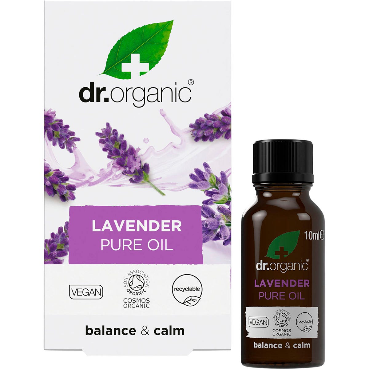 Dr. Organic Lavender Oil 100% Pure 10ml - Dr. Organic