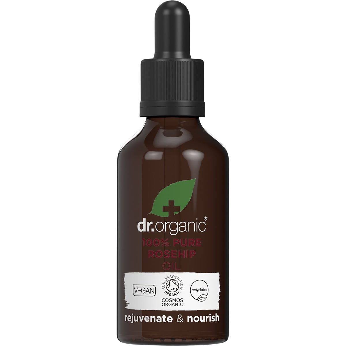 Dr. Organic Rosehip Oil 100% Pure 50ml - Dr. Organic