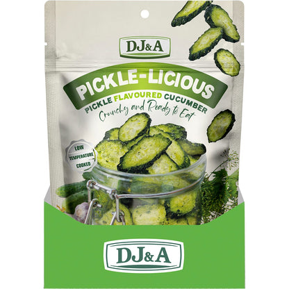 DJ&A Pickle-Licious Pickle Flavoured Cucumber 9x50g - DJ&A