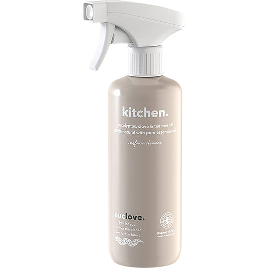 Euclove Kitchen Cleaner Eucalyptus, Clove & Tea Tree 500ml - Euclove