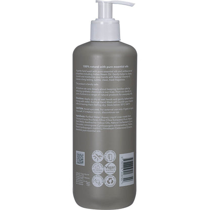 Euclove Hand Wash Lemongrass, Palmarosa & Cedarwood 500ml - Euclove