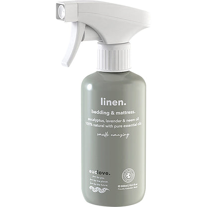Euclove Linen Spray Eucalyptus, Lavender & Neem Oil 300ml - Euclove