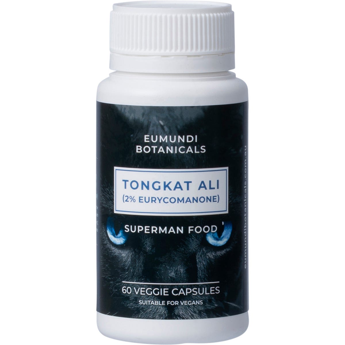 Eumundi Botanicals Tongkat Ali 2% Eurycomanone 60 Caps - Eumundi Botanicals