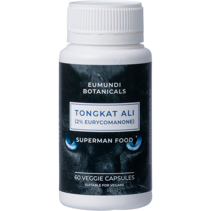 Eumundi Botanicals Tongkat Ali 2% Eurycomanone 60 Caps - Eumundi Botanicals
