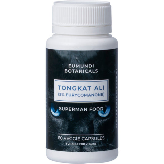 Eumundi Botanicals Tongkat Ali 2% Eurycomanone 60 Caps - Eumundi Botanicals