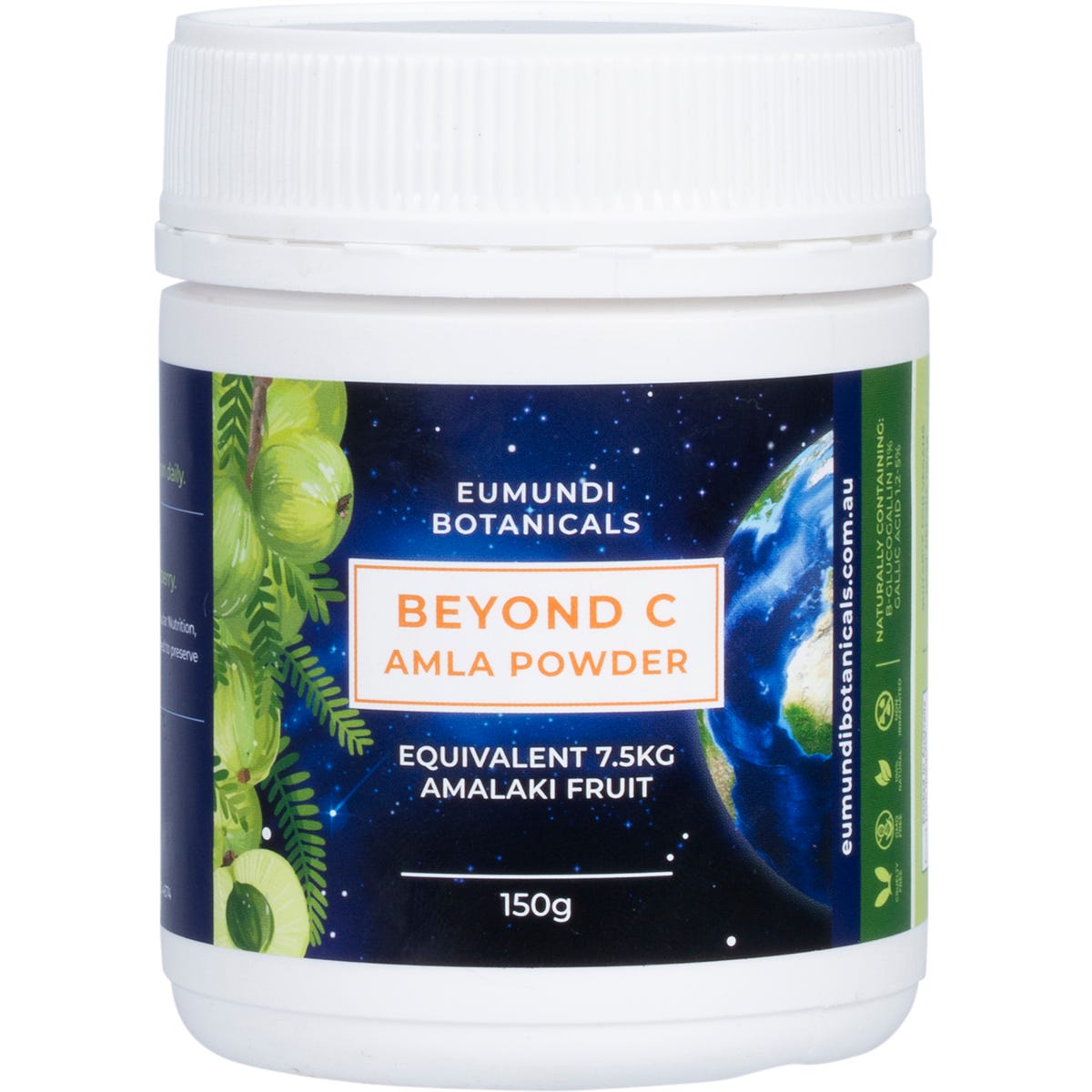 Eumundi Botanicals Beyond C Amla Powder 150g - Eumundi Botanicals