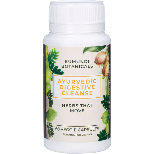 Eumundi Botanicals Ayurvedic Digestive Cleanse 60 Caps - Eumundi Botanicals