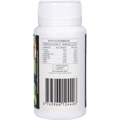 Eumundi Botanicals Ayurvedic Digestive Cleanse 60 Caps - Eumundi Botanicals