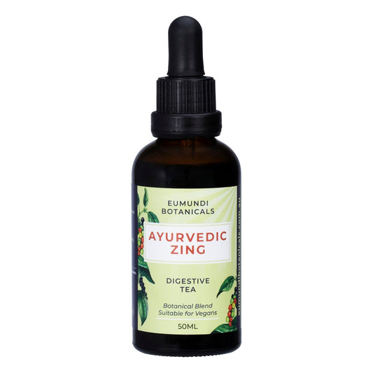 Eumundi Botanicals Ayurvedic Zing Digestive Tea 50ml - Eumundi Botanicals