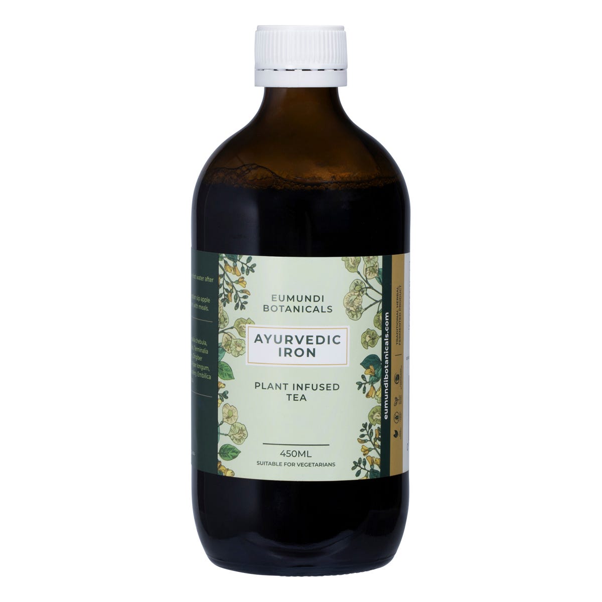 Eumundi Botanicals Ayurvedic Iron Plant Infused Tea 450ml - Eumundi Botanicals