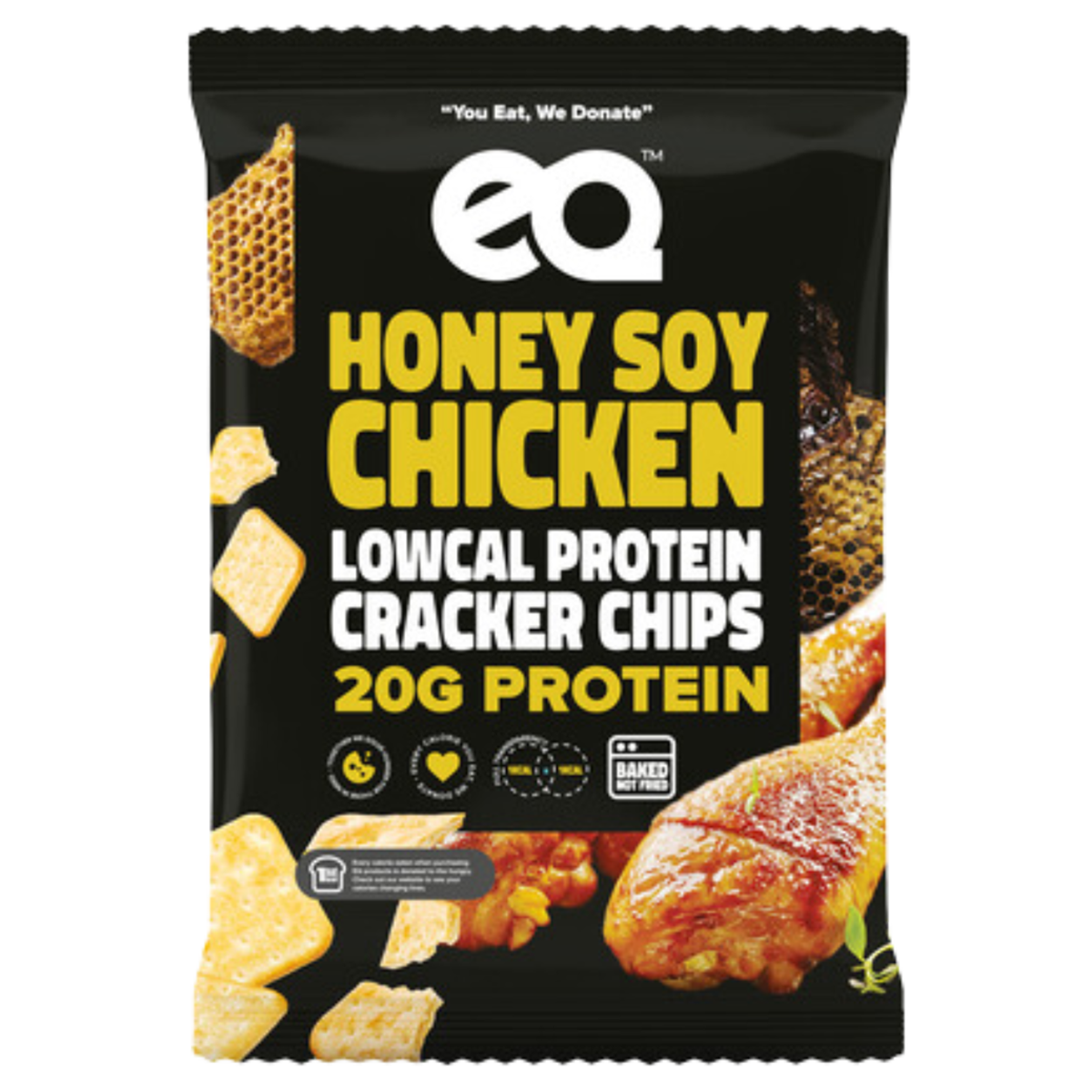 EQ Lowcal Protein Cracker Chips