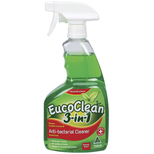 Eucoclean Anti-bacterial Spray 3-in-1 Eucalyptus 750ml - Eucoclean