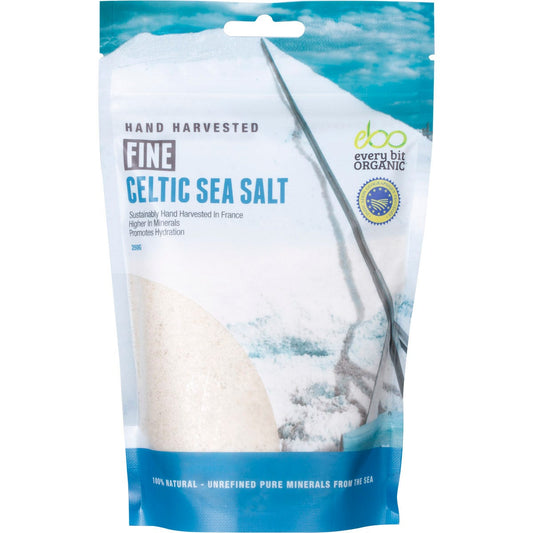 Every Bit Organic Celtic Sea Salt Fine 250g - Every Bit Organic