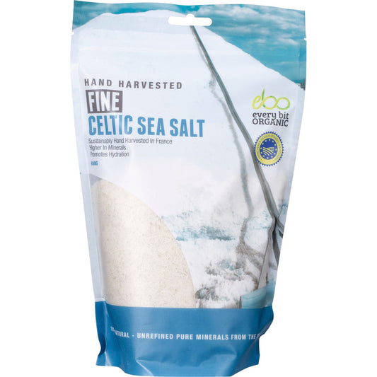 Every Bit Organic Celtic Sea Salt Fine 650g - Every Bit Organic